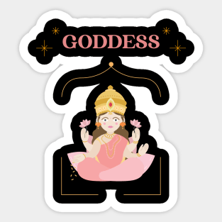 Goddess Tshirt Sticker